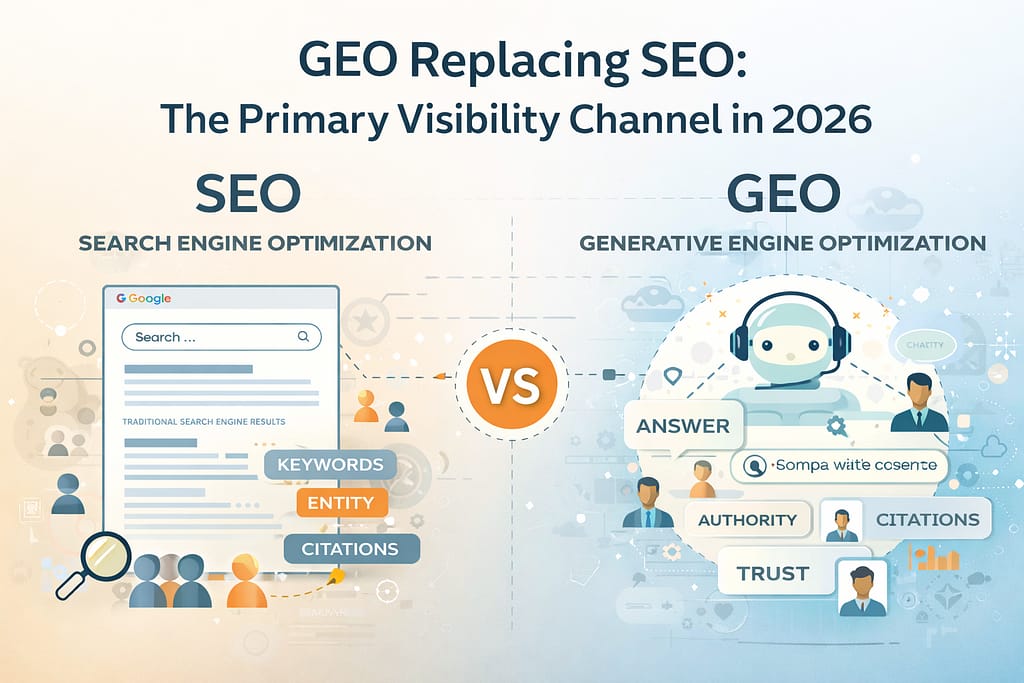 Why GEO Will Replace SEO as the Primary Visibility Channel in 2026